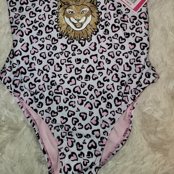 Juicy Couture Black Label Girls One Piece Swimsuit - Size 10/12 - NWT